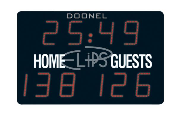 Doonel Nova Basic 10 Scoreboard