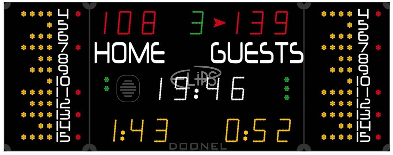 Doonel Compact EMS 7020 Scoreboard