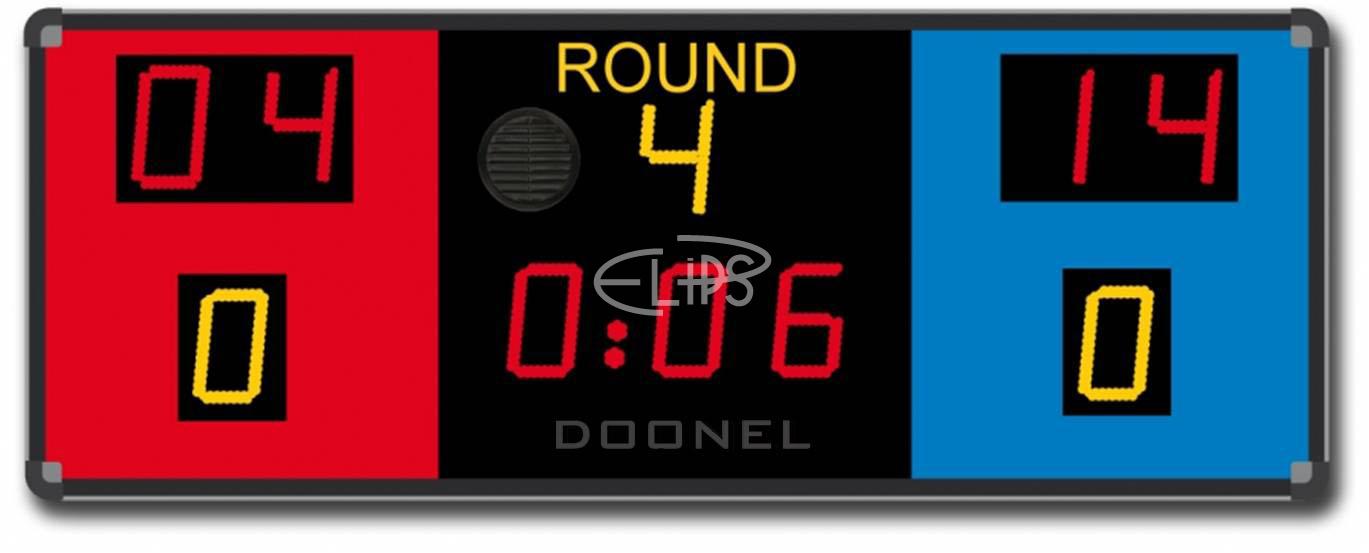 Doonel CBB Boxing Scoreboard