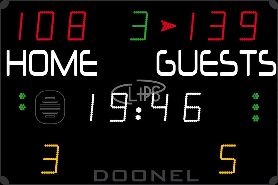 Doonel Compact EMS 3000 Scoreboard